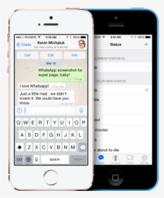 Whatsapp For Iphone Picture, HD Png Download, Transparent PNG