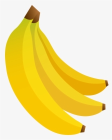 Clipart Of Bunch, Ripe And Banana, HD Png Download, Transparent PNG