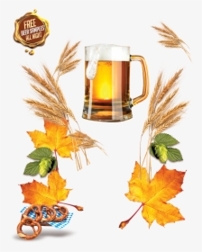 And Leaf Beer Wheat Yellow Png Image High Quality Clipart, Transparent Png, Transparent PNG