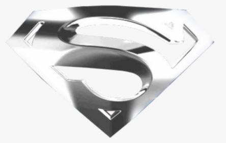 Silver Superman Logo Png, Transparent Png, Transparent PNG