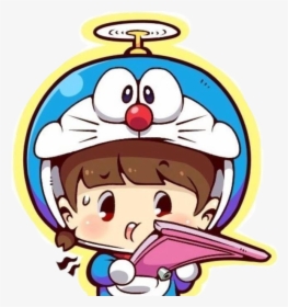 Doraemon Face Png, Transparent Png, Transparent PNG