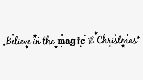Clipart Christmas Believe, HD Png Download, Transparent PNG