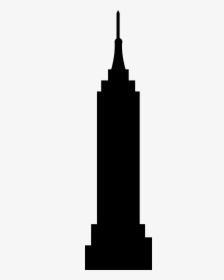 Empire State Building Silhouette Clip Art, HD Png Download, Transparent PNG