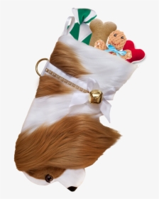 This Cavalier King Charles Spaniel Dog Christmas Stocking, HD Png Download, Transparent PNG