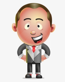 Modern Boss Cartoon 3d Vector Character Aka Xavier, HD Png Download, Transparent PNG