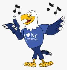Eagle With Music Notes, HD Png Download, Transparent PNG