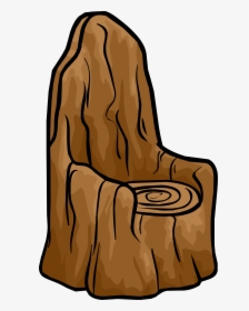Tree Stump Chair, HD Png Download, Transparent PNG