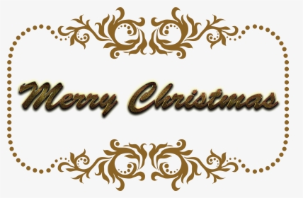 Transparent Merry Christmas Text Png, Png Download, Transparent PNG