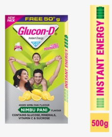 Glucon-d Powder Nimbu Pani, HD Png Download, Transparent PNG