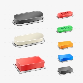 3d Buttons Png, Transparent Png, Transparent PNG