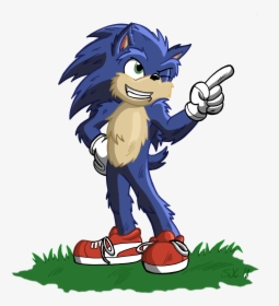 Did An Attempt At Movie Sonic, Based On The Leaked, HD Png Download, Transparent PNG