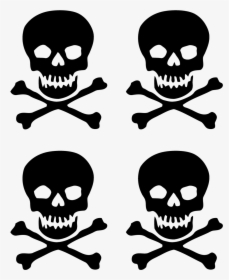 Skull And Crossbones Sticker Wall Decal T-shirt, HD Png Download, Transparent PNG