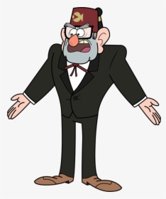 Gravity Falls Stan Costume, HD Png Download, Transparent PNG