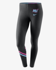 Nike Miami Heat Vice Nights Ladies Leg A See Tights, HD Png Download, Transparent PNG
