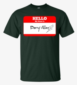 Hello My Name Is Barry Allen Sticker The Flash Lightning, HD Png Download, Transparent PNG