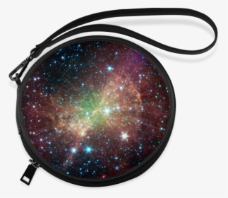 Tumblr Backgrounds Space Round Makeup Bag, HD Png Download, Transparent PNG