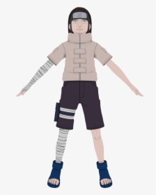 Neji Hyūga, Child, HD Png Download, Transparent PNG