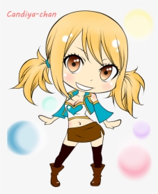 Lucy Heartfilia Chibi Fairy Tail Anime, Me Me Me Anime,, HD Png Download, Transparent PNG