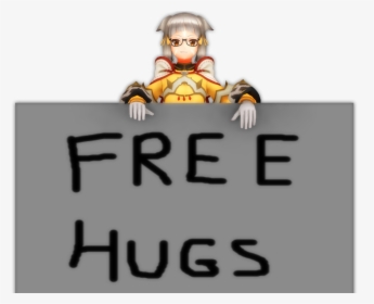 Welsh Cat Girl Giving Free Hugs, HD Png Download, Transparent PNG