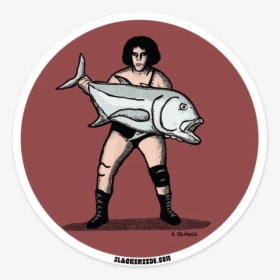 Richard Blanco Andre The Giant Trevally Sticker, HD Png Download, Transparent PNG