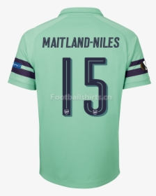Arsenal Ainsley Maitland-niles 15 Uefa Europa Third, HD Png Download, Transparent PNG