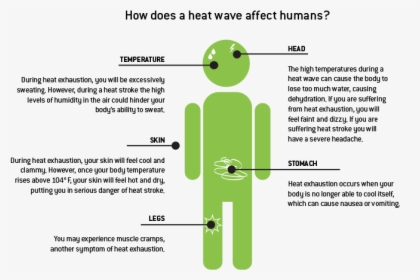 How Does A Heat Wave Affect Humans Natural Disaster, HD Png Download, Transparent PNG