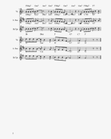 Heat Wave Sheet Music 2 Of 2 Pages, HD Png Download, Transparent PNG