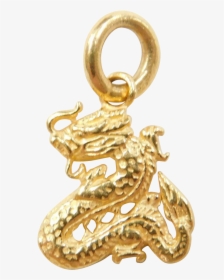 Vintage 22k Gold Dragon Charm Found At Www, HD Png Download, Transparent PNG