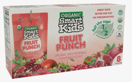 Smart Kids Fruit Punch Pouches Box, HD Png Download, Transparent PNG