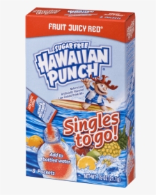 Hawaiian Punch Fruit Juicy Red Singles To Go, HD Png Download, Transparent PNG