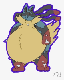 Shiny Mega Lucario Png - Fire Lucario, Transparent Png - 865x1252