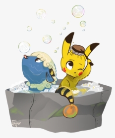 Saffron The Mareep And Quail The Pikachu, HD Png Download, Transparent PNG