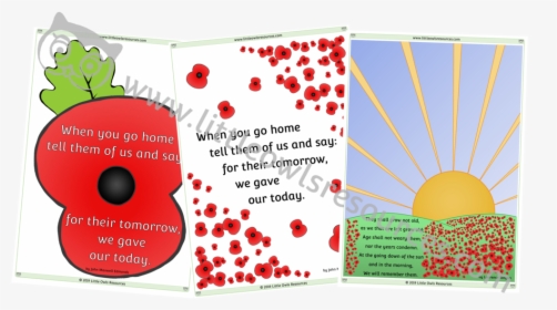 Poppy Poems Cover, HD Png Download, Transparent PNG