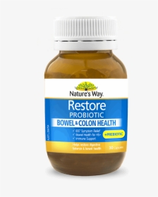 522993 Naturesway Restore Probiotics Bowel Colon Health, HD Png Download, Transparent PNG