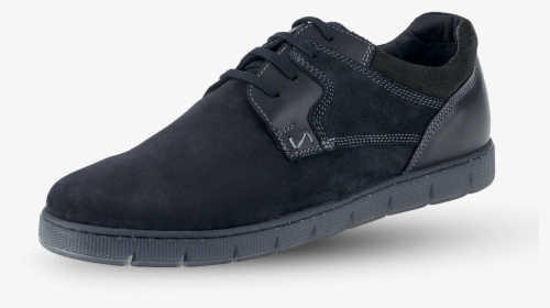 Men S Shoes With Shoelaces In Dark Blue Suede And Nappa, HD Png Download, Transparent PNG