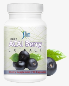 Acai Berry Extract Pure 600 Mg, HD Png Download, Transparent PNG