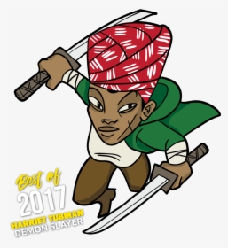Harriet Tubman Demon Slayer By David Crownson, HD Png Download, Transparent PNG