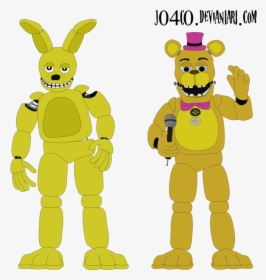 Springbonnie And Fredbear Fredbears, HD Png Download, Transparent PNG