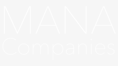 Mana Companies Logo White4, HD Png Download, Transparent PNG