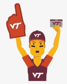 Virginia Tech Hokies- Welcome To The Fancards Family, HD Png Download, Transparent PNG