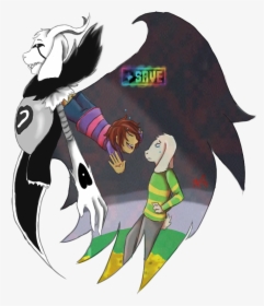 This Was A Request, To Draw Asriel And Frisk, And This, HD Png Download, Transparent PNG