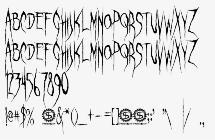 Font Preview Ghastly Panic, HD Png Download, Transparent PNG