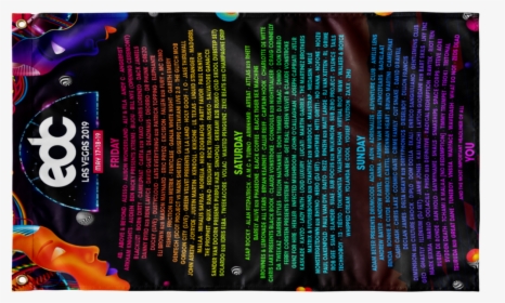Edc 2019 Lineup Custom, HD Png Download, Transparent PNG