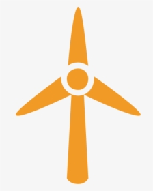 Blue Wind Turbine Icon, HD Png Download, Transparent PNG