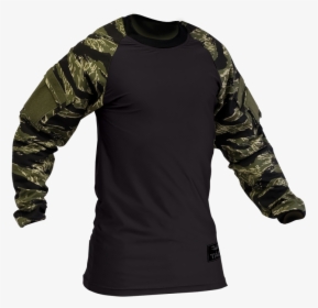 Valken V Tac Zulu Combat Shirt Tiger Stripe , Png Download, Transparent Png, Transparent PNG
