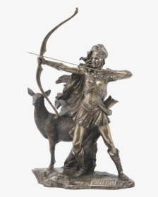 The Goddess Of Hunting And Wilderness Statue, HD Png Download, Transparent PNG