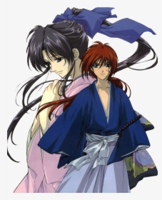 Kenshin Himura Kaoru Kamiya , Png Download, Transparent Png, Transparent PNG