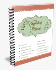 Holiday Planner For Thanksgiving & Christmas, HD Png Download, Transparent PNG