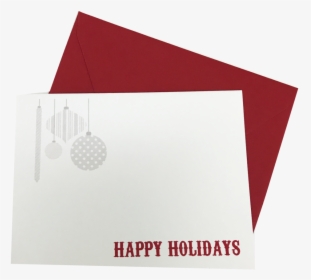 Happy Holidays Ornaments Simple Modern Red Holiday, HD Png Download, Transparent PNG