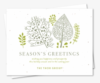 Green Business Holiday Cards, HD Png Download, Transparent PNG